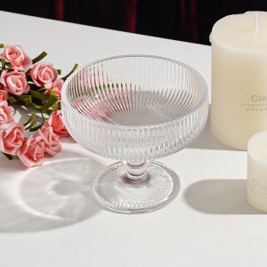 Ripple dessert schalen op voet | 6 stuks | 300 ml