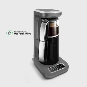 Karaca Çaysever Robotea Pro 4 in 1 pratende automatische theemachine | space gray