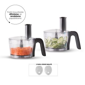 Karaca Mastermaid Power Essential Iconic elektrische hakmolen | Beige | 2000 W