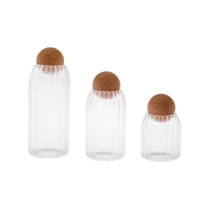 Karaca Rotana voorraadpotten met kurk | 3-delig