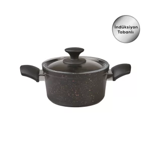 Karaca Biogranit Blackgold 7-delige pannenset met inductiebodem