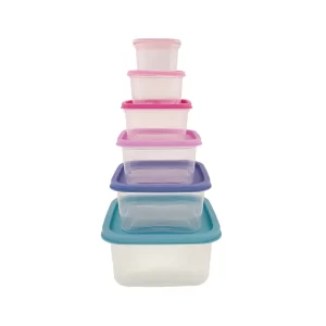 Karaca Dora Purple 6-delig vershoudbak set