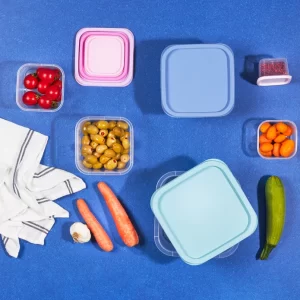 Karaca Dora Purple 6-delig vershoudbak set