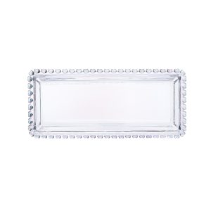 Karaca Rory glazen schaal rechthoekig | 30 cm