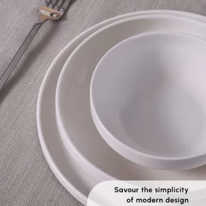 Karaca Felix 18-delige serviesset | wit