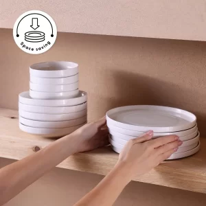 Karaca Felix 18-delige serviesset | wit