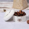 Nazar Collectie porseleinen suikerpot | wit