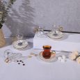 Nazar collectie theeset | 12-delig | wit