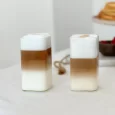 Square rechthoekig glas | 2 stuks | 350 ml