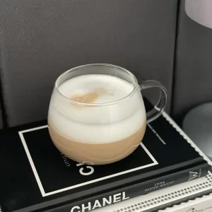 Pompoen glazen mok | 2 stuks | 320 ml