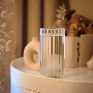 Stripe Long borosilicaatglas | 2 stuks | 400 ml