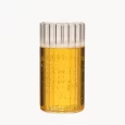 Stripe Long borosilicaatglas | 2 stuks | 400 ml
