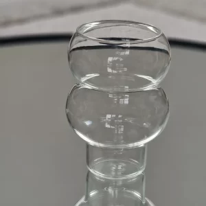 Wavy two bubble glas | 2 stuks | 535 ml