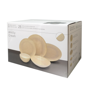 Bricard Amilly serviesset 25-delig | crème