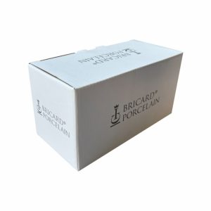 Bricard Valance mokkenset | mat wit | 2-delig