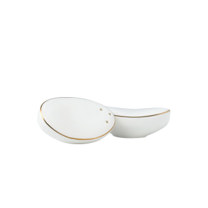 Bricard Rodez 27-delig serviesset voor 6 personen | wit-goud