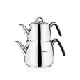 Korkmaz Vertex theepot set | 1.0 + 2.0 liter