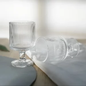 Ripple wijnglazen/dessertglazen | 6 stuks | 200 ml