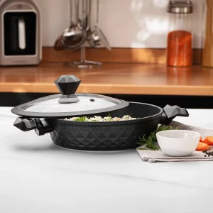 Karaca Biodiamond lage kookpan met anti-aanbaklaag | 26 cm