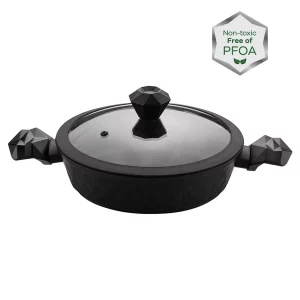 Karaca Biodiamond lage kookpan met anti-aanbaklaag | 26 cm