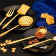 Ela gouden serveergerei set | 5-delig