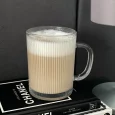 Ripple glazen mok | 6 stuks | 350 ml