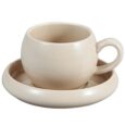 Bricard Bondy espresso kopjes | Beige | 4-delig voor 2 personen