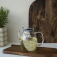 Borosilicaat glazen oliefles met rvs deksel | 550 ml
