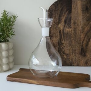 Borosilicaat glazen olie-en-azijnstel | 900 ml