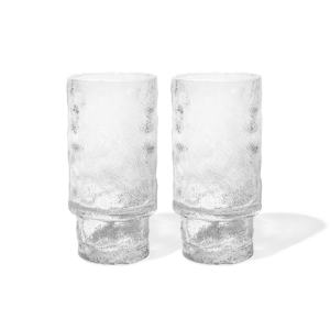 Glacier glazen lang | set van 6 stuks | 300 ml