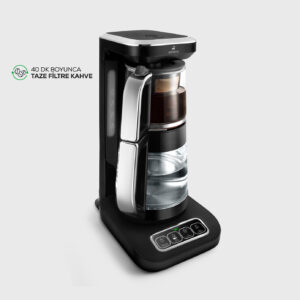 Karaca Caysever Robotea Pro 4-in-1 pratende automatische theemaker | 2500W | zwart chroom