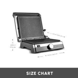 Karaca Glaze Grill tosti apparaat | 2000W