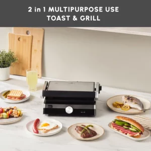 Karaca Glaze Grill tosti apparaat | 2000W