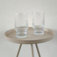 Nordic ripple glazen lang | 6 stuks | 450 ml