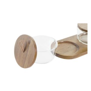 Acacia kruidenpotten set | 3-delig | 240 ml