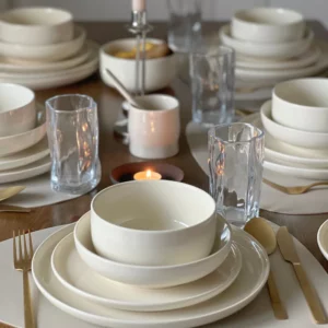 Novel 24-delig serviesset voor 6 personen | beige