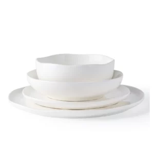 Perlemor 24-delig serviesset voor 6 personen | wit