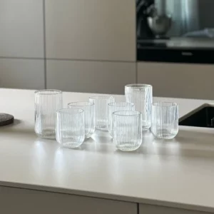 Ripple drinkglazen lang | 2 stuks | 400 ml