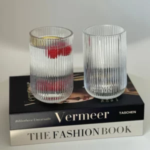 Ripple drinkglazen lang | 2 stuks | 400 ml