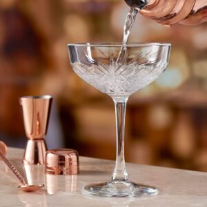 Pasabahce Timeless champagne glazen | 4 stuks | 255 cc