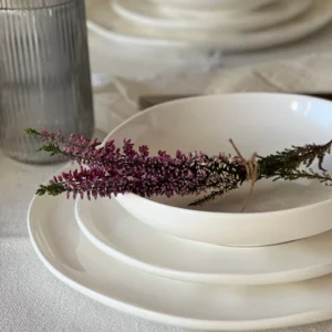 Perlemor 24-delig serviesset voor 6 personen | wit