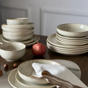 Ria 24-delig serviesset voor 6 personen | beige