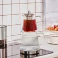Karaca Keops XL glazen theepot (2,0L+0,8L)