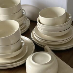 Novel 24-delig serviesset voor 6 personen | beige