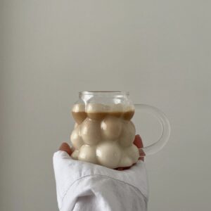 Glazen mok in druivenvorm | 2 stuks | 350 ml