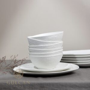 Bricard Brest serviesset 27-delig | mat wit