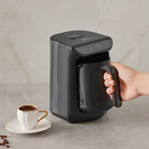 Karaca Hatir Koz Turkse koffiezetapparaat | Zwart glans