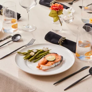 Karaca Streamline Selene 24-delige serviesset voor 6 personen | wit