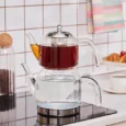 Karaca Panora glazen inductie theepot (2,5L+1,25L)