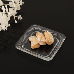 Pasabahce Elysia glazen gebaksborden | 2 stuks | 15 cm